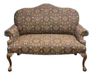 Fairfield Furniture Camelback Chippendale Settee