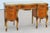Magnificent Vintage French Provincial Louis XV Rococo Satinwood & Burl Wood Vanity and Tall Boy Chest Set For Sale In Naples, FL - Image 6 of 18