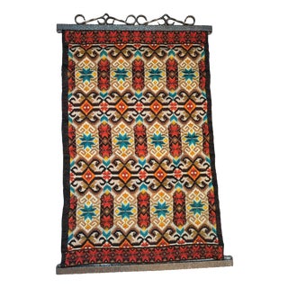 Vintage Tapestry Kilim in Wool, 1970s For Sale