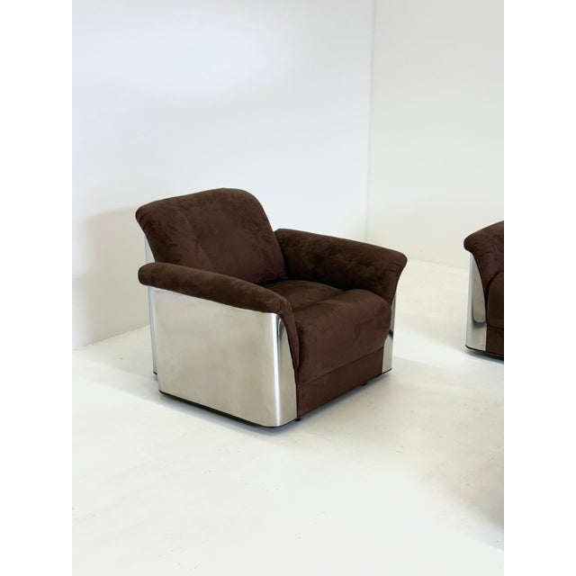 1970s Space Age Armchairs by Gian Pietro Arosio, 1970s For Sale - Image 5 of 15