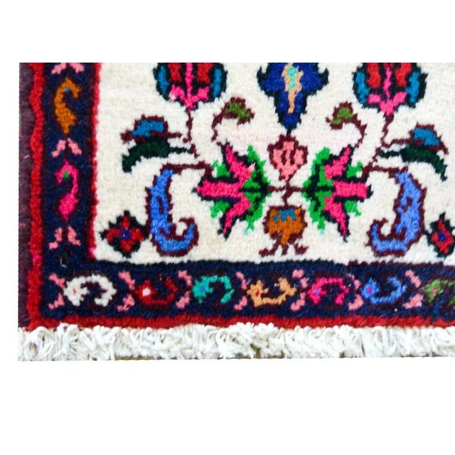 Late 20th Century Vintage Hamadan Rug For Sale - Image 9 of 12