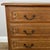 Vintage French Louis Style Oak Chest of 3 Drawers For Sale - Image 5 of 15