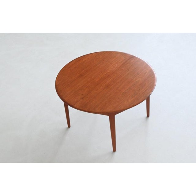 Model 62 Dining Table in Teak by Henning Kjaernulf for Soro Stolefabrik, Denmark, 1958 For Sale - Image 17 of 18