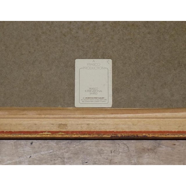 Vintage Framed General John R. Fenwick Print by Gilbert Stuart For Sale - Image 9 of 11