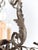Four-arm metal chandelier from the beginning of the last century. New power cable, electrical installation, sockets and...