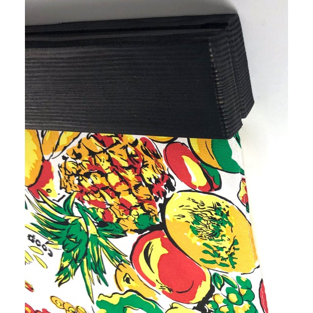 Pure Silk Coop Vintage Scarf With Wall Hanging Scarf Holder For Sale In Portland, ME - Image 6 of 11