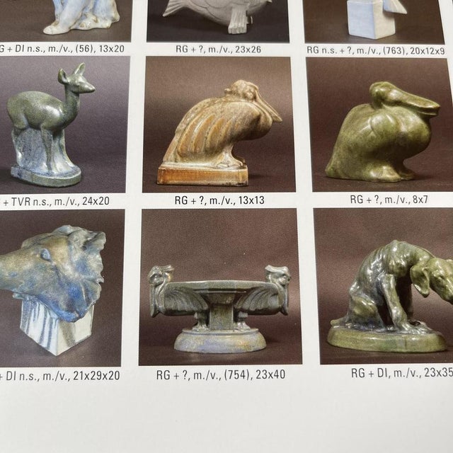 Art Deco Pelican Planter in Bouffioulx Stoneware by Roger Guerin, 1925 For Sale - Image 16 of 17