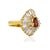 Contemporary Late 20th Century Ruby Ballerina Ring, Size 5 For Sale - Image 3 of 5
