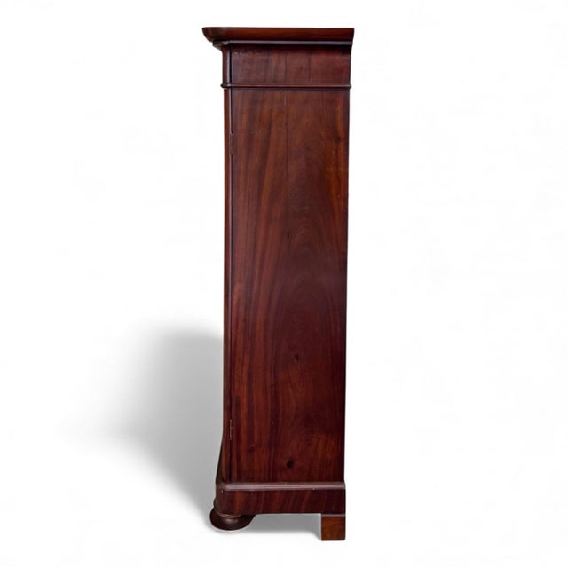 Gothic Mahogany Biedermeier Bookcase, Circa 1830 For Sale - Image 3 of 15