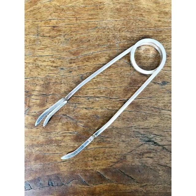 Vintage Mid Century Cartier Sterling Silver Ice Tongs For Sale In New York - Image 6 of 7