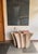 Contemporary Sculptural Solid Teak Wood Table With Natural Grain & Bleached Finish For Sale - Image 3 of 14