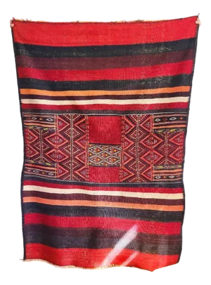 Mid-Century Modern Nomad Kilim Rug