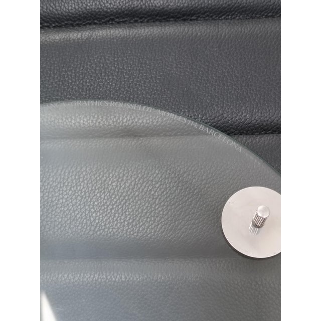 Glass Nautilus Clock by Oscar Tusquets for Mobles 114, 1995 For Sale - Image 7 of 15