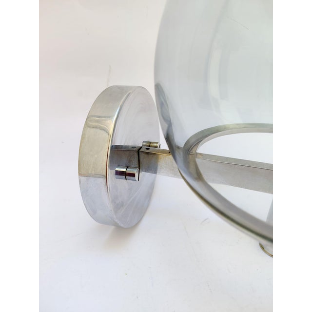 Vintage Space Age Wall Lamp by Gaetano Sciolari, 1970s For Sale - Image 6 of 13