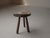 Primitive Milking Stool in Wood, France, 1900 For Sale - Image 5 of 14