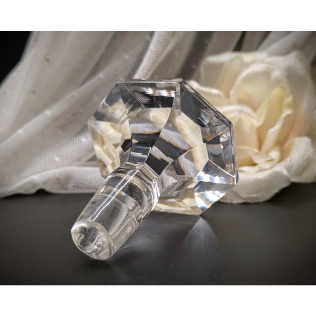 Mid 20th Century Saint-Louis Crystal Trianon Wine Decanter For Sale - Image 6 of 10
