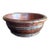 Compact Antique Chinese Wooden Basin With Iron Bands For Sale
