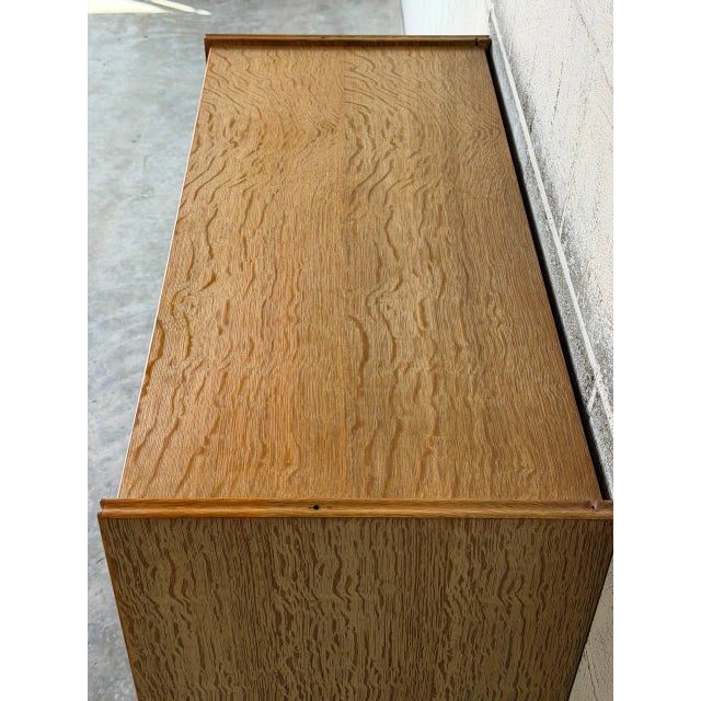 1960s In Style of Henning Kjærnulf Oak Dresser With 6 Drawers Danish Mid-Century Modern 1960s For Sale - Image 5 of 11