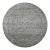 Jean Stoffer x Loloi Katherine Ocean / Gold 5'-3" x 5'-3" Round Accent Rug For Sale