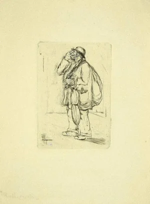 Aldo Borgonzoni, The Junk, Etching, Late 20th Century