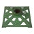 Vintage Cast Iron Green European Christmas Tree Stand For Sale