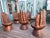 Vintage Wooden Hands Chairs, 1970s, Set of 6 For Sale - Image 11 of 11