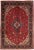 Textile 1960s Vintage Persian Tabriz Handmade Medallion Red Wool Rug For Sale - Image 7 of 7