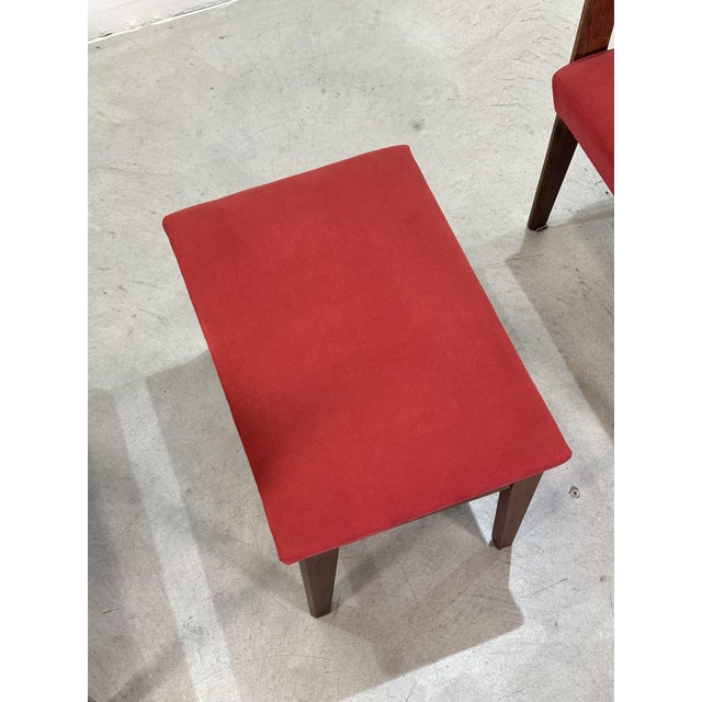 Vintage Teak Chairs and Stool, 1960s, Set of 3 For Sale - Image 14 of 18