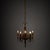 Metal Neo-Gothic Style Gilt Bronze Chandelier, 1880 For Sale - Image 7 of 9