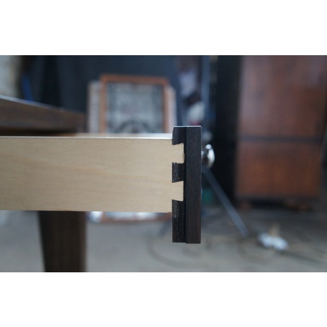 Wood Heritage Modern Walnut Finish Nightstand For Sale - Image 7 of 12