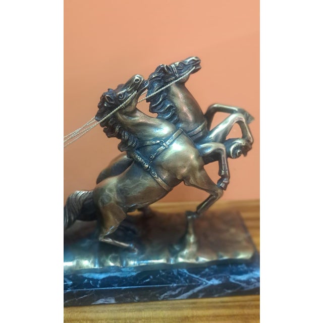 Ancient Roman Bronze Figure, 1959 For Sale - Image 4 of 8