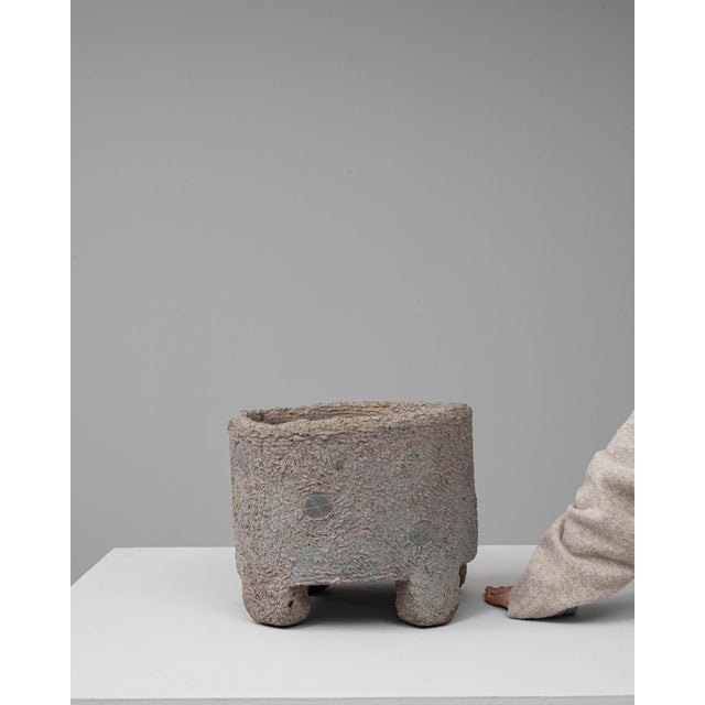 Industrial 1950s French Concrete Planter For Sale - Image 3 of 18