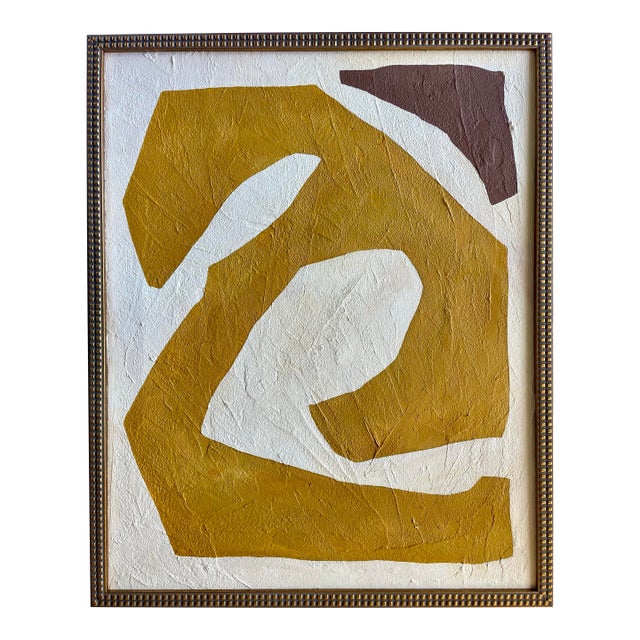 2025 "Ripiegare No. 2" Contemporary Abstract Painting on Canvas by Artist r.k. Red For Sale