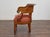 Biedermeier Walnut Tub Chair With Curved Crest Rail, 19th Century For Sale - Image 4 of 9
