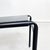 Set of Mid-Century Italian Black Steel Leather Cafè Chairs by Starck for Baleri, 1980s For Sale - Image 10 of 17