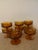 Indiana Glass Company Vintage Indiana Colony Amber Crown Footed Dessert Cups- Set of 8 For Sale - Image 4 of 8
