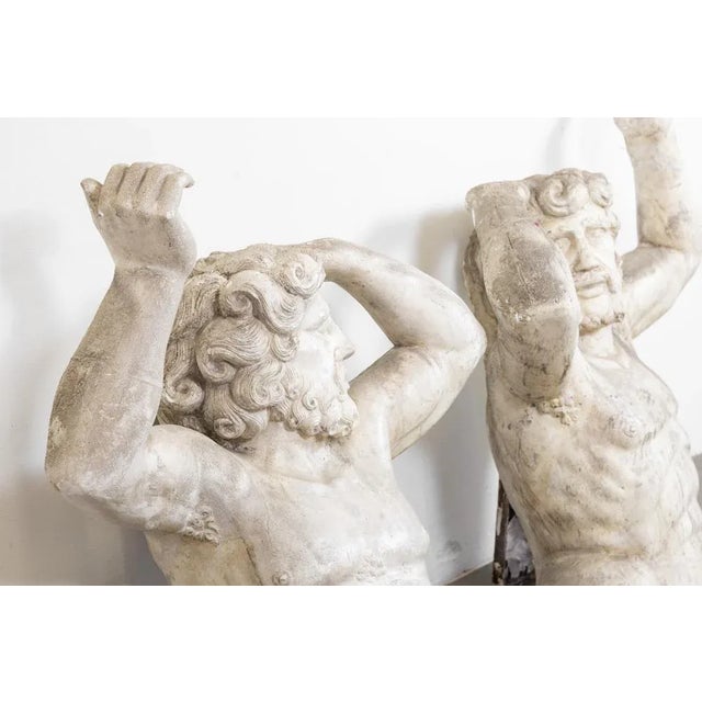 20th Century Roman Figures, Set of 2 For Sale - Image 3 of 12