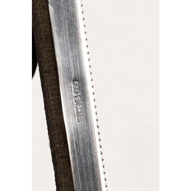 Vintage Sterling Silver Photo Frame from RBB Sheffield, 1990 For Sale - Image 6 of 10