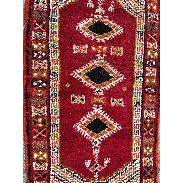 Vintage Moroccan Rug, 1940s For Sale - Image 16 of 18
