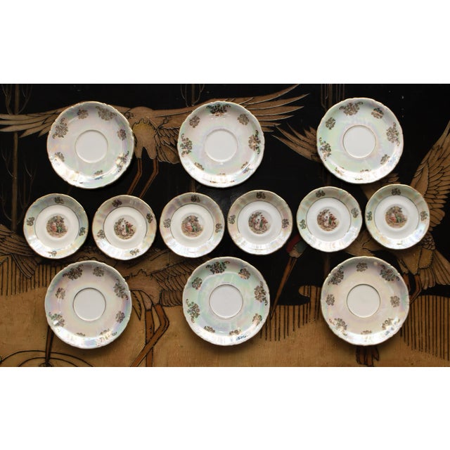 Circa 1970s Kahla 22k Gold German Porcelain Tea Set for Six- 21 Pieces For Sale - Image 9 of 12