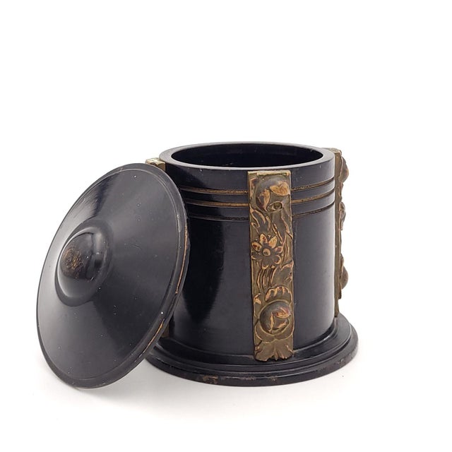 Victorian Round Box, Austria Circa 1880 For Sale - Image 3 of 9