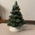 Boho Chic Vintage Ceramic Light Up Christmas Tree, Marked ‘84 For Sale - Image 3 of 12