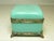 Turquoise Antique Chinese Peking Glass Box For Sale - Image 8 of 17