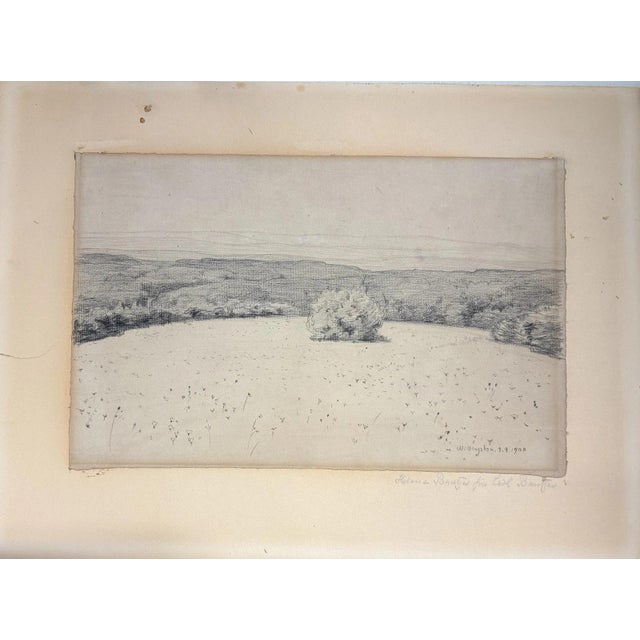 Carl Bantzer, Engelswiese, 1900, Paper For Sale - Image 13 of 13