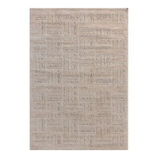 Amber Lewis x Loloi Monty Ivory / Taupe 11'-6" x 15' Area Rug For Sale