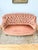 Pink Wingback Sofa, Early 20th Century For Sale - Image 5 of 6