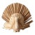 Vintage Decorative Woven Turkey For Sale