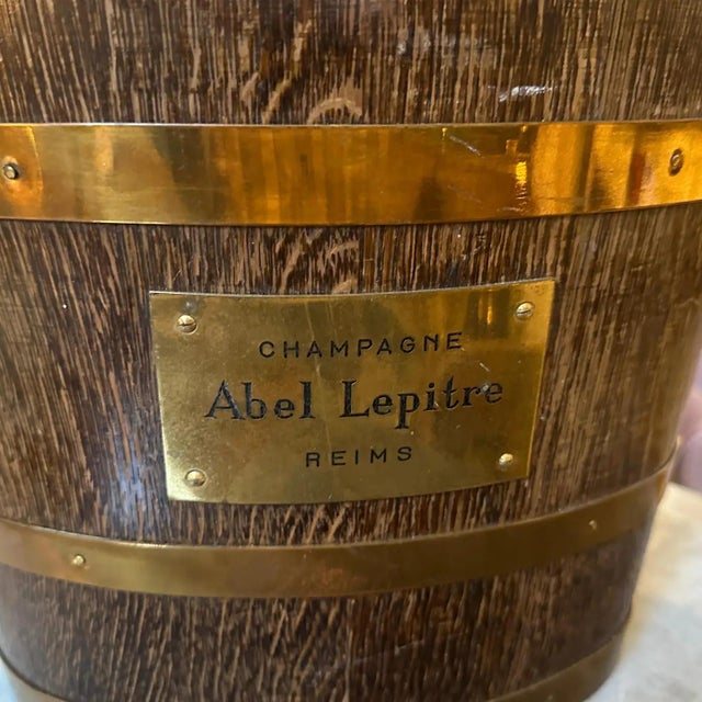 Ancien Seau à Champagne / Glaçons Abel Lepitre – Étain – Années 1920-1949