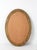 Mid-Century Oval Gilt Wall Mirror For Sale - Image 10 of 10