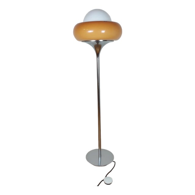 Tulip Floor Lamp by Guzzini for Meblo, Italy, 1960s For Sale